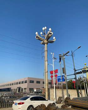 2021年11月與正泰合作咸陽(yáng)玉蘭燈150套